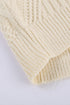 Strapped Cut Out Shoulder Turtleneck Sweater